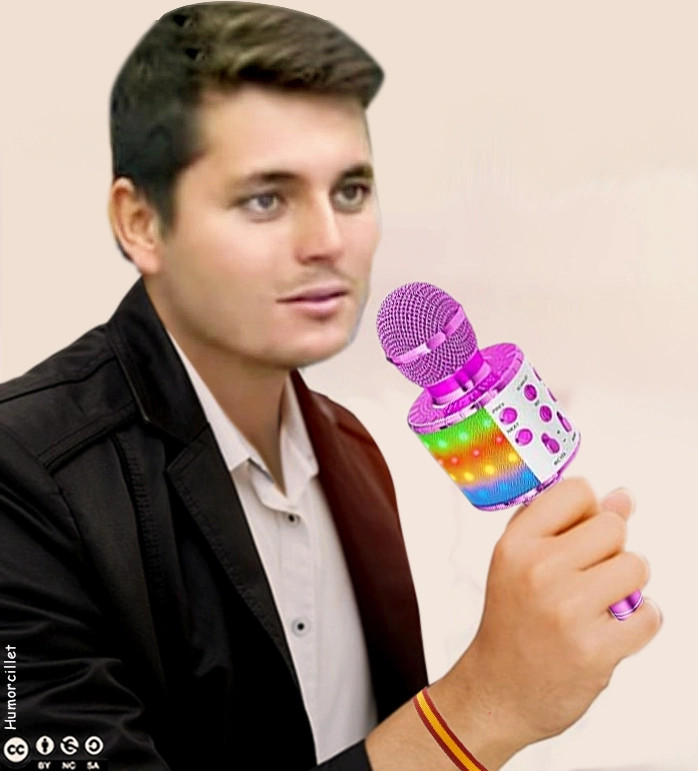 Vito Quiles. Fuente: Humorcillet (no gana para micrófonos)